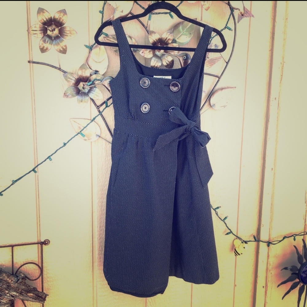 Tibi polka dot wrap dress, size 8